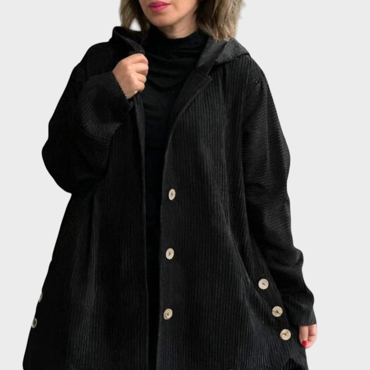 Céleste | Veste en velours côtelé