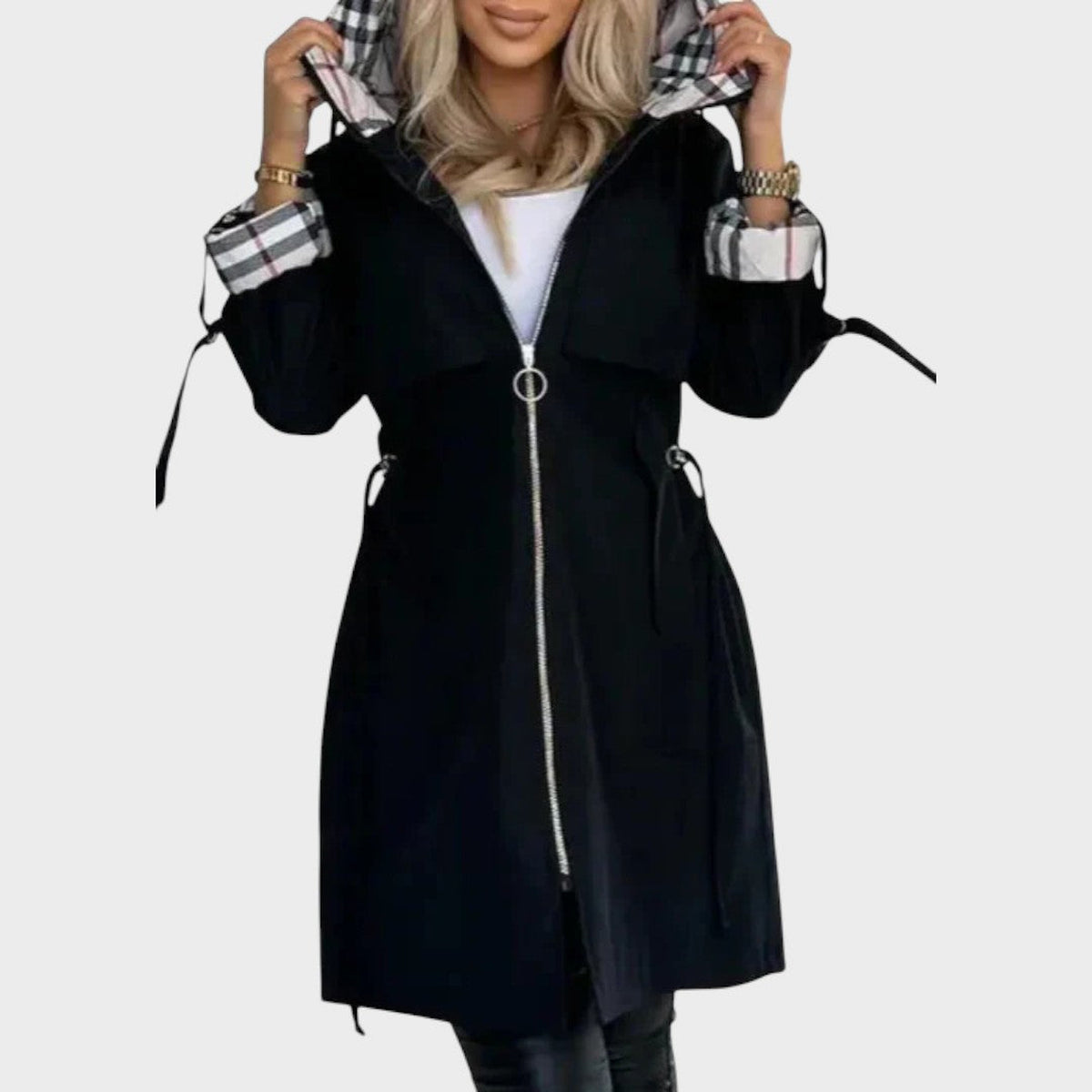 Nadine | Manteau à capuche