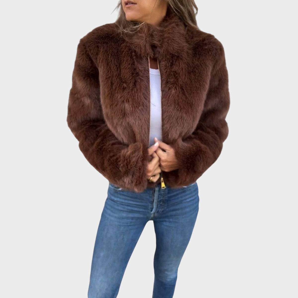 Odile | Veste courte zippée
