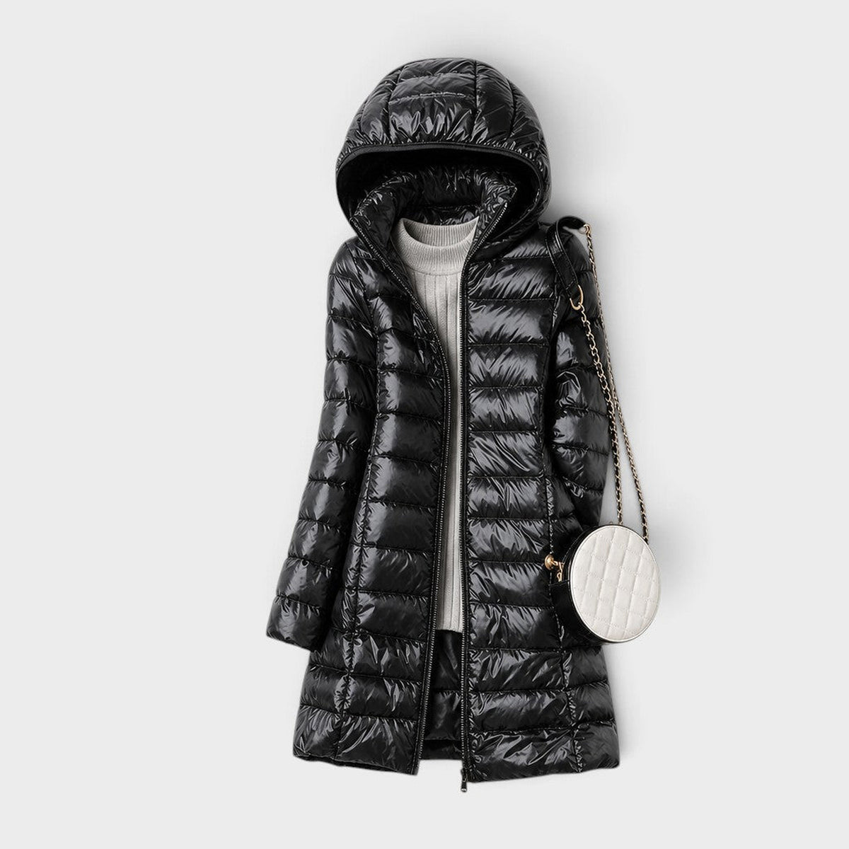 Fabienne | Manteau matelassé à capuche