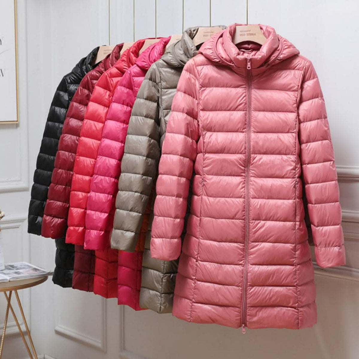 Fabienne | Manteau matelassé à capuche