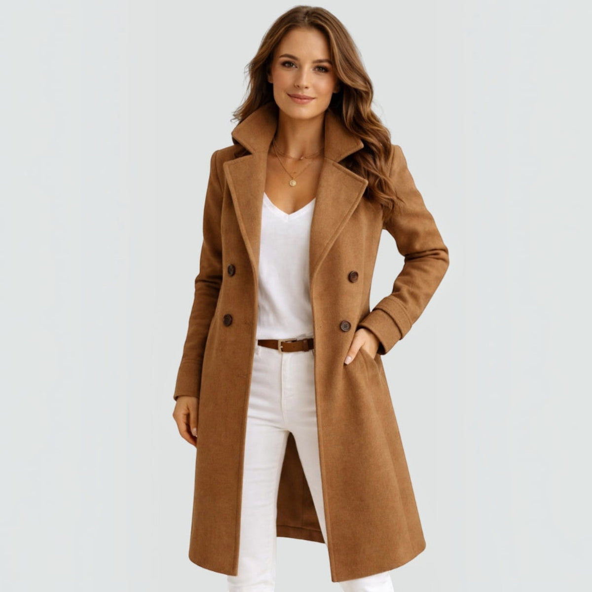 Hortense | Manteau à double boutonnage