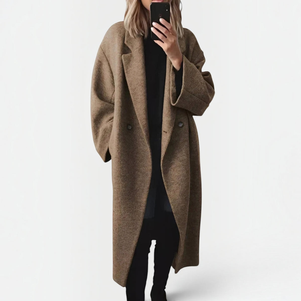 Solène | Manteau long oversize