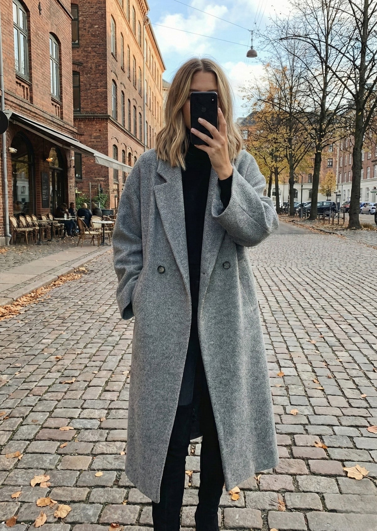 Solène | Manteau long oversize