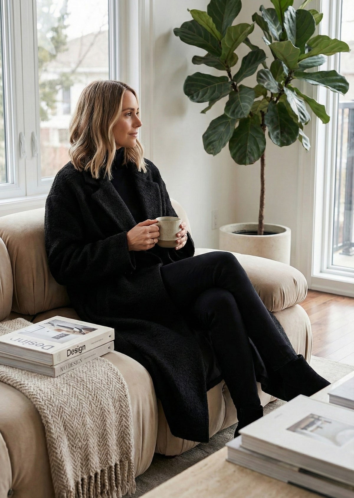 Solène | Manteau long oversize