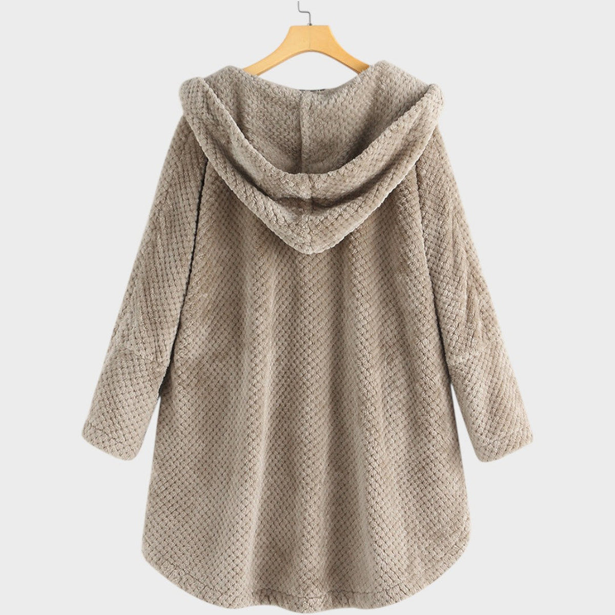 Bettina | Gilet en maille à capuche