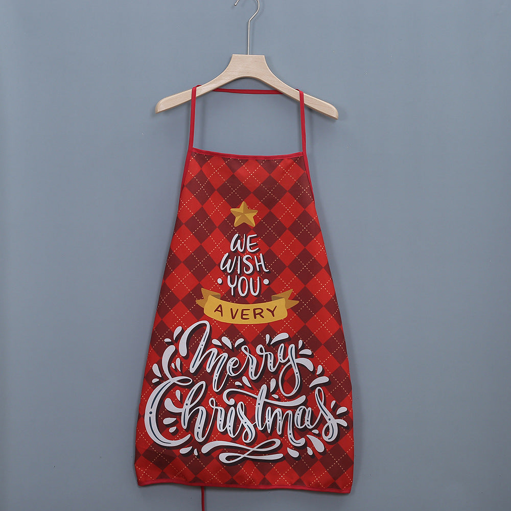 Tablier de Noël à motifs festifs — Amielle Paris