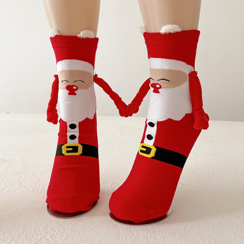 Chaussettes de Noël à détails aimantés — Amielle Paris