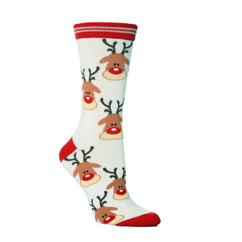 Chaussettes de Noël en coton à motifs — Amielle Paris