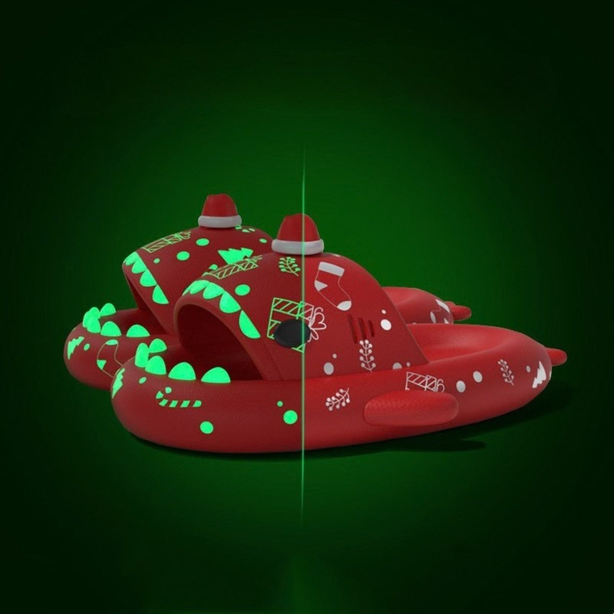 Chaussons de Noël phosphorescents — Amielle Paris