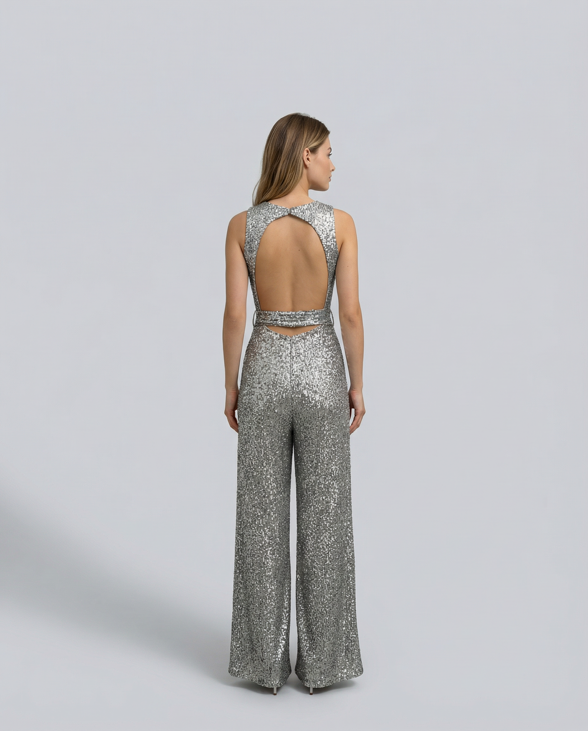 Georgiana | Combinaison large à sequins — Amielle Paris