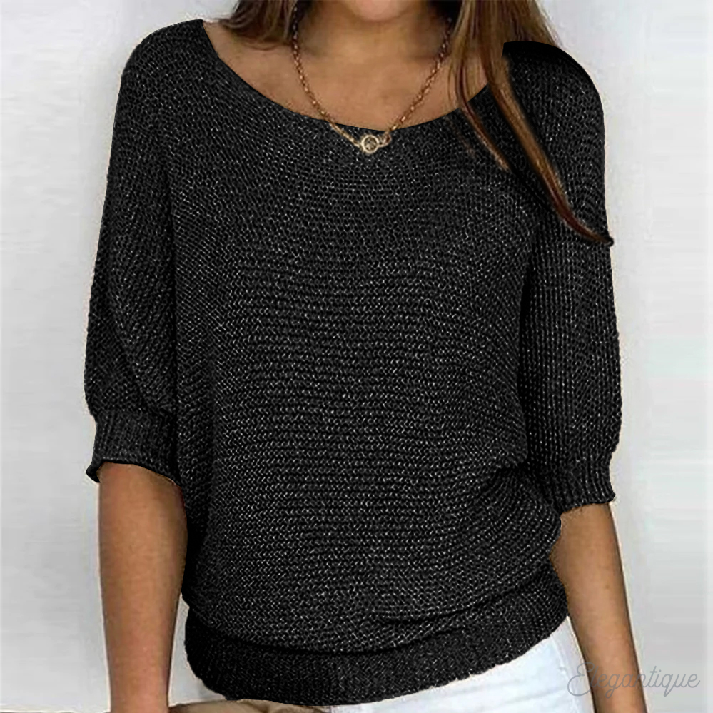 Lydia | Pull ample à manches chauve-souris — Amielle Paris