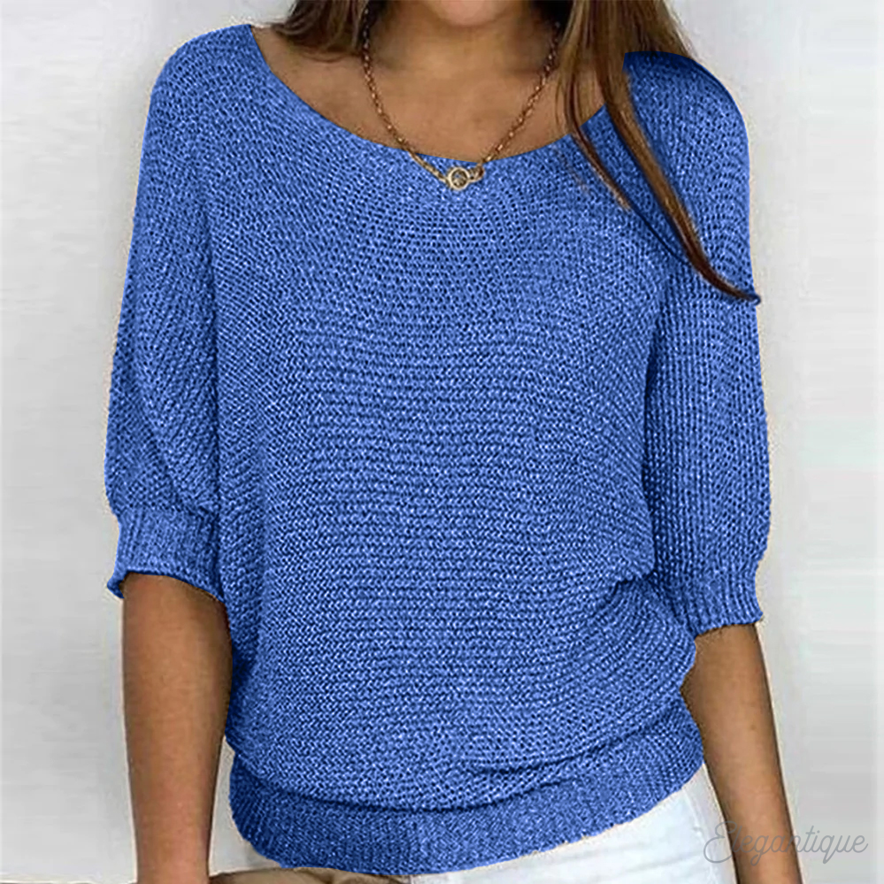 Lydia | Pull ample à manches chauve-souris — Amielle Paris