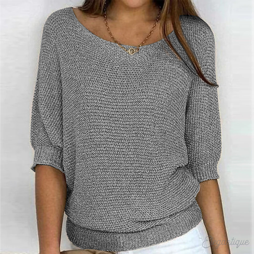 Lydia | Pull ample à manches chauve-souris — Amielle Paris