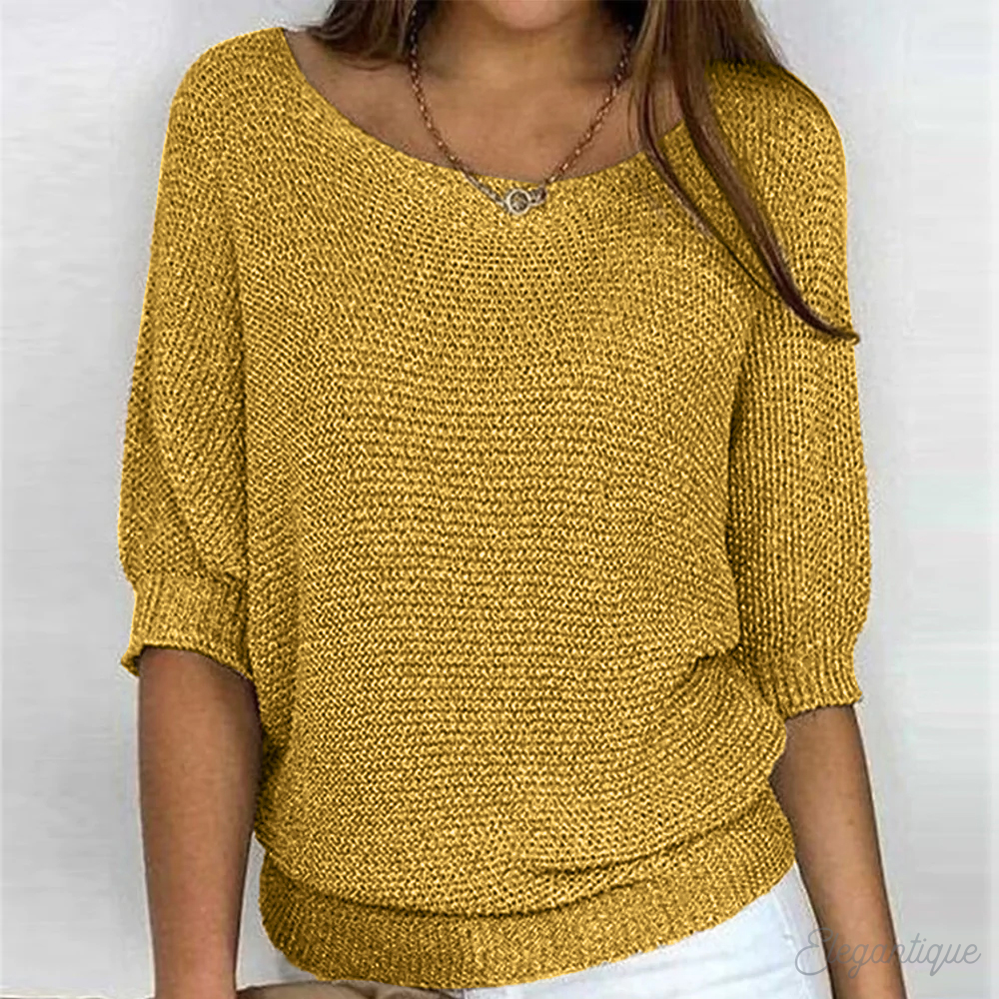 Lydia | Pull ample à manches chauve-souris — Amielle Paris