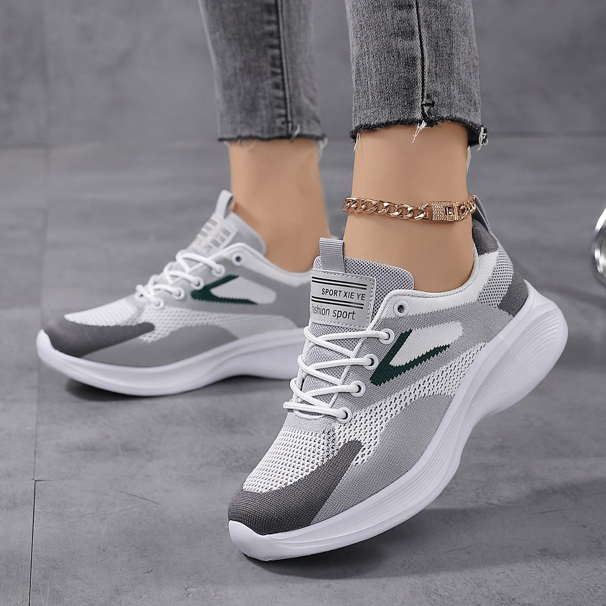 Harper | Baskets en maille aérée — Amielle Paris