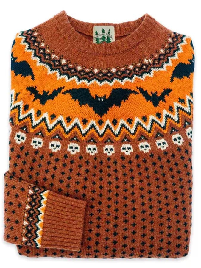 Geneviève | Pull à motifs d’Halloween — Amielle Paris