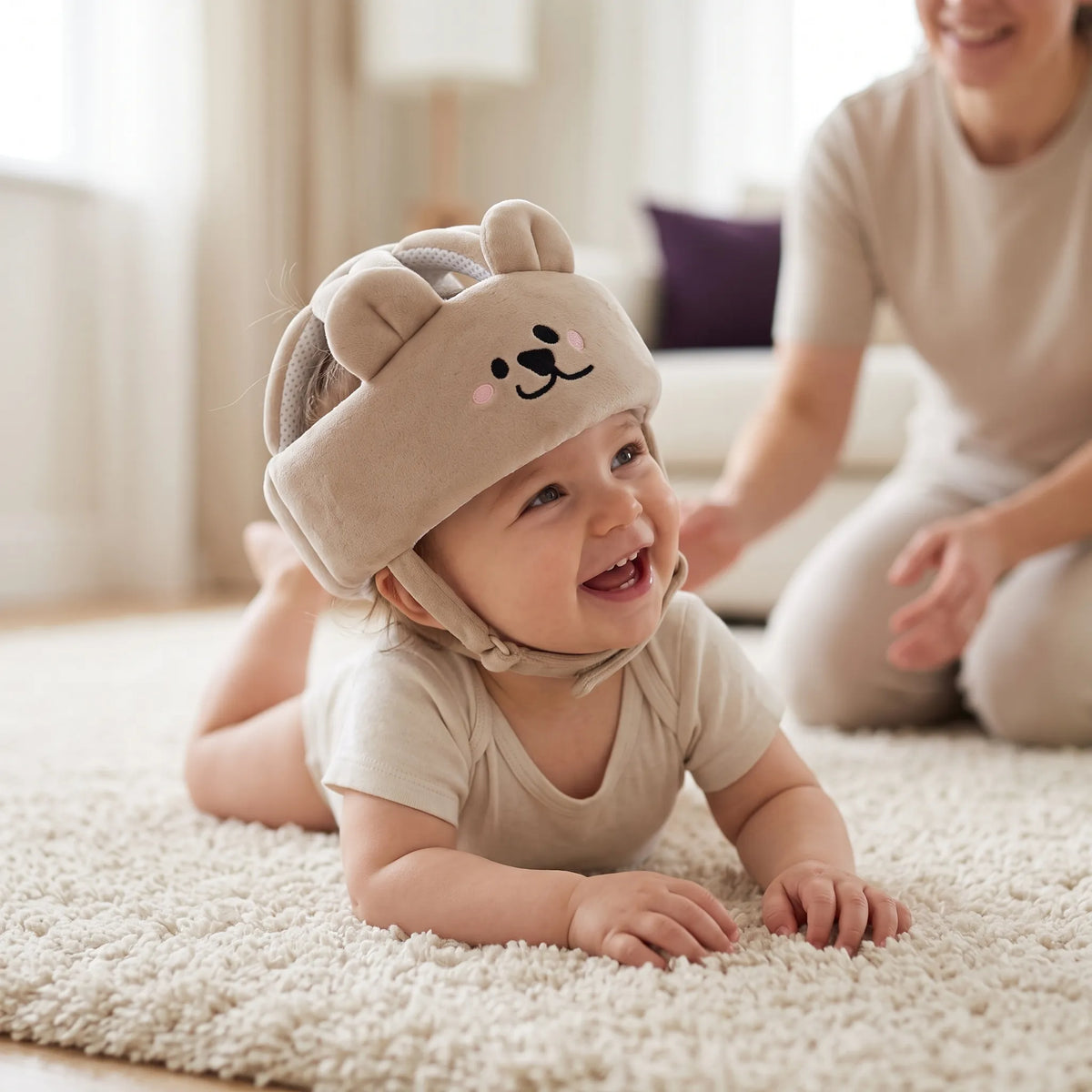 Casque bébé souple rembourré à réglage ajustable — vue 2