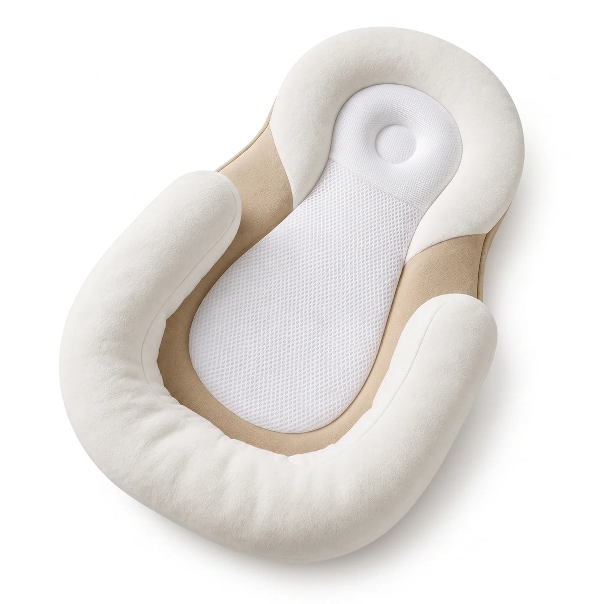Coussin bébé ovale en coton — 59 × 40 cm — vue 3
