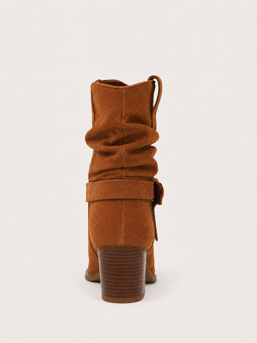 Bottines drapées à boucle Evira — Amielle Paris