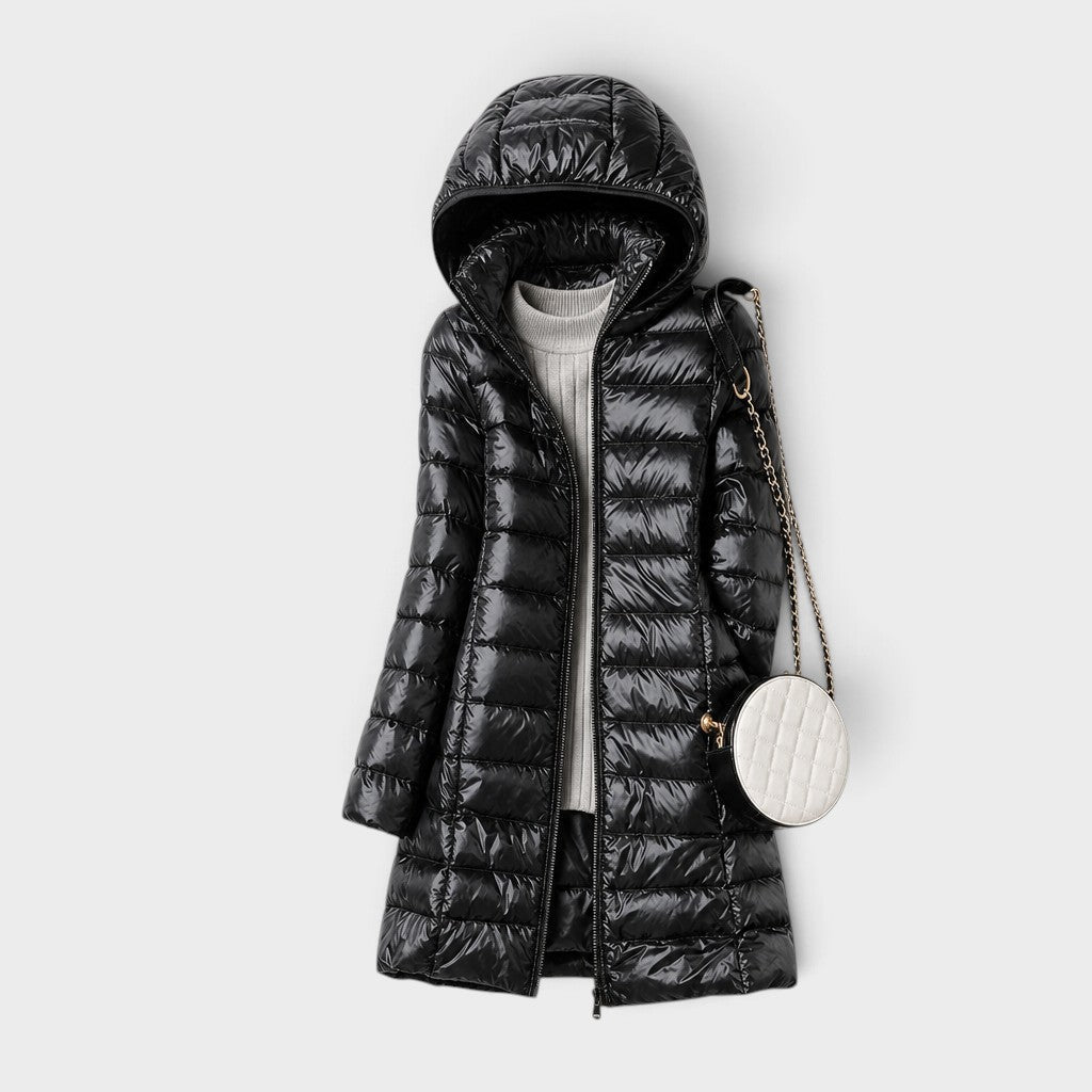 Fabienne | Manteau matelassé à capuche