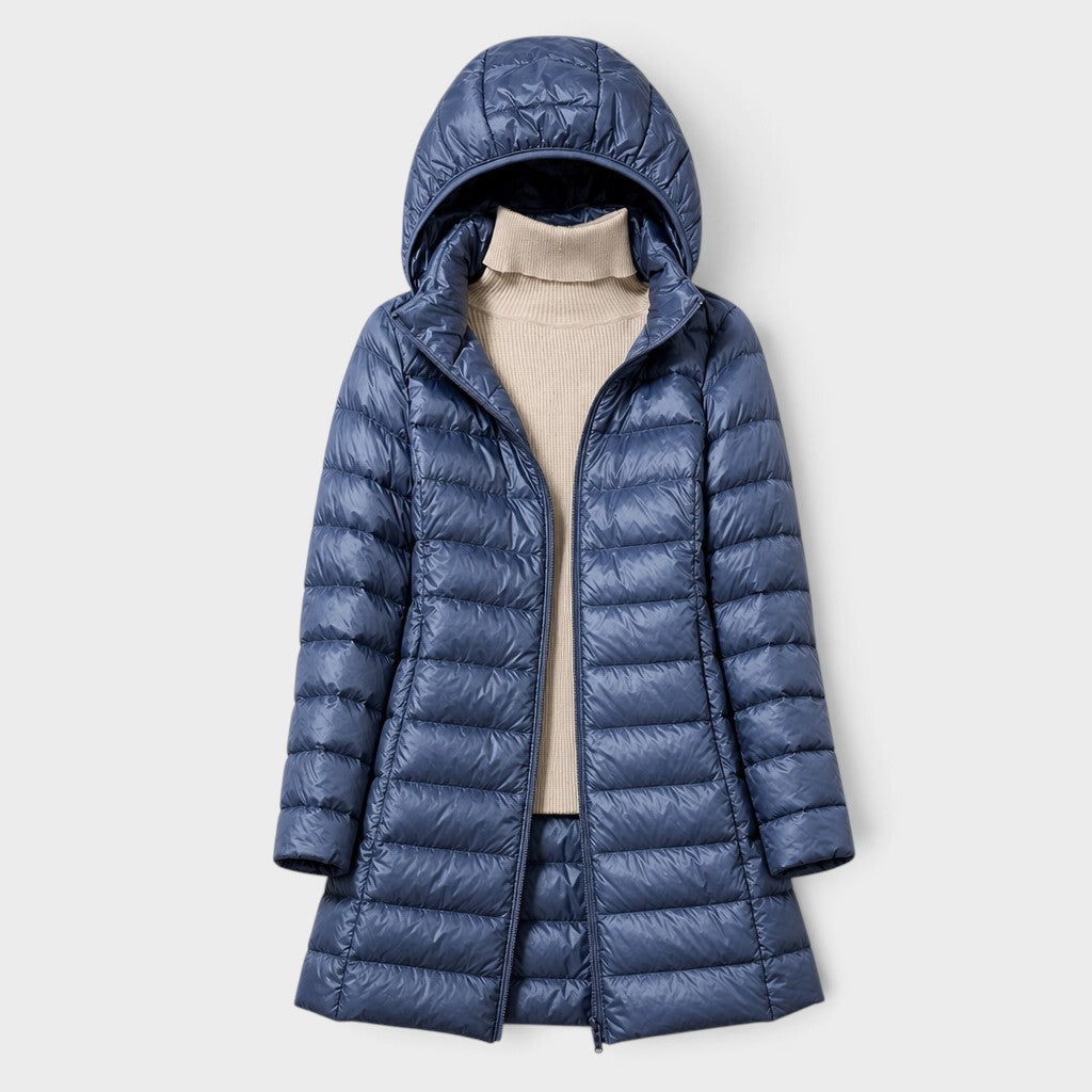 Fabienne | Manteau matelassé à capuche