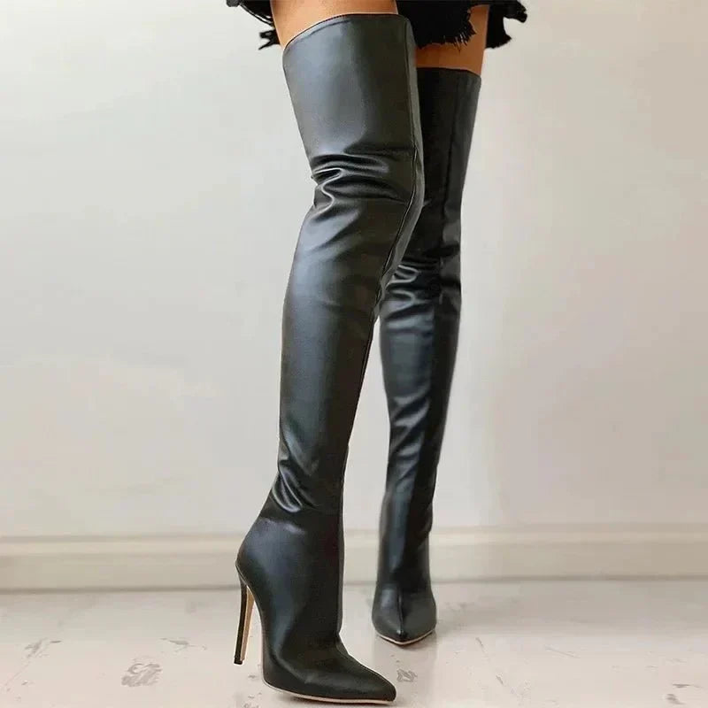 Cuissardes extensibles à talon aiguille — Amielle Paris