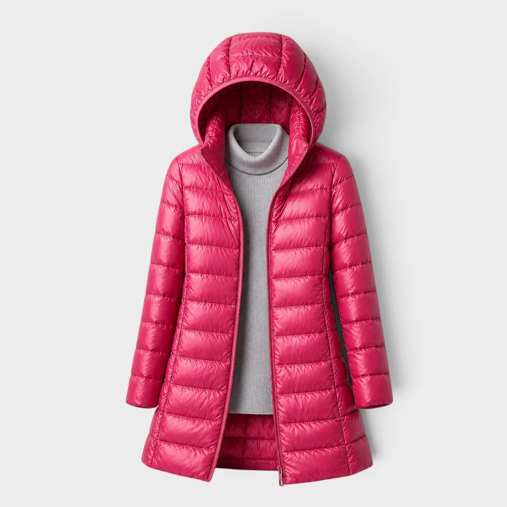 Fabienne | Manteau matelassé à capuche