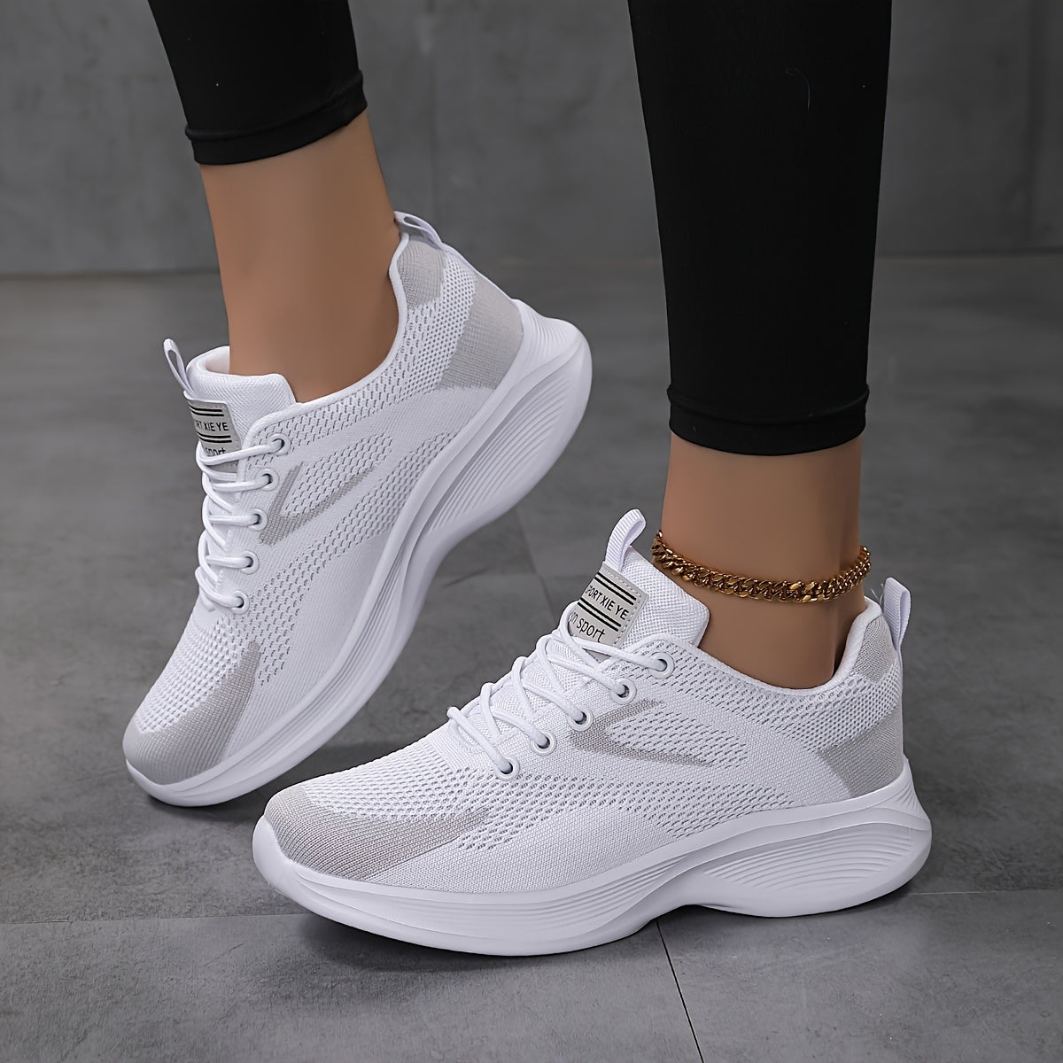 Harper | Baskets en maille aérée — Amielle Paris