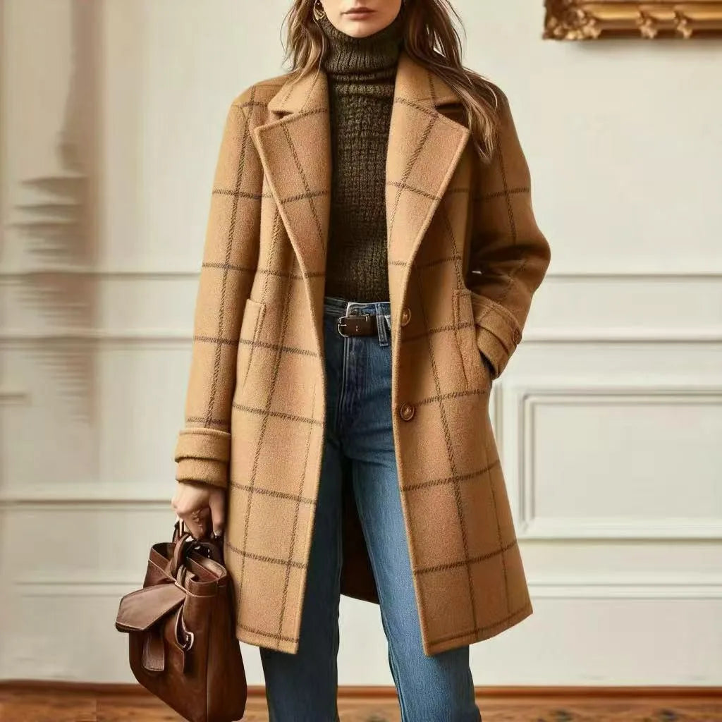 Camille — Manteau à carreaux — vue 7
