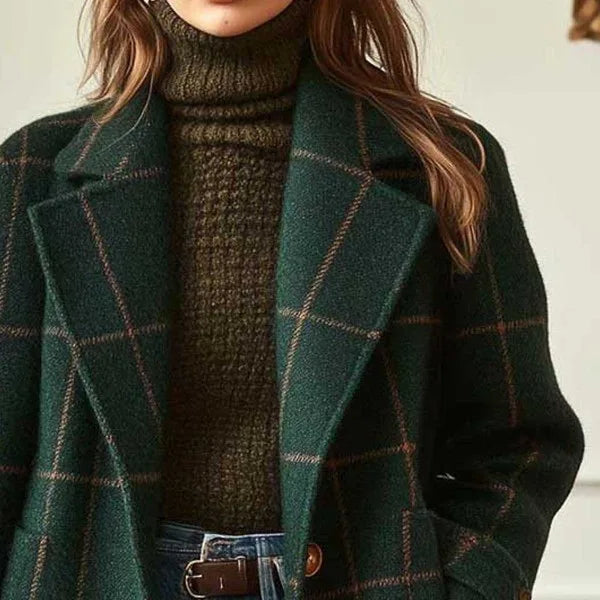 Camille — Manteau à carreaux — vue 2