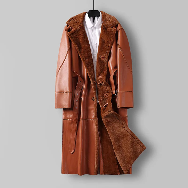Clemens — Manteau long doublé pour homme — vue principale