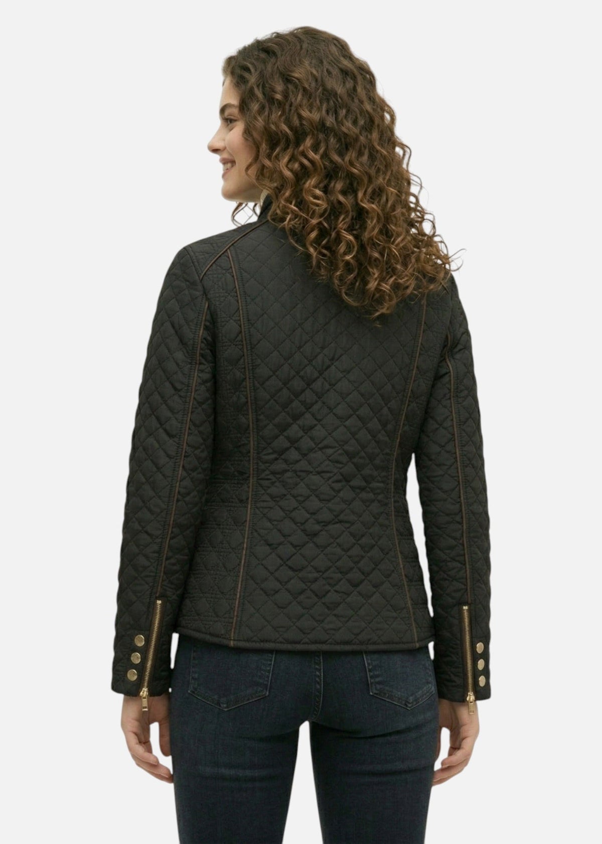 Victorine — Veste matelassée cintrée — Amielle Paris