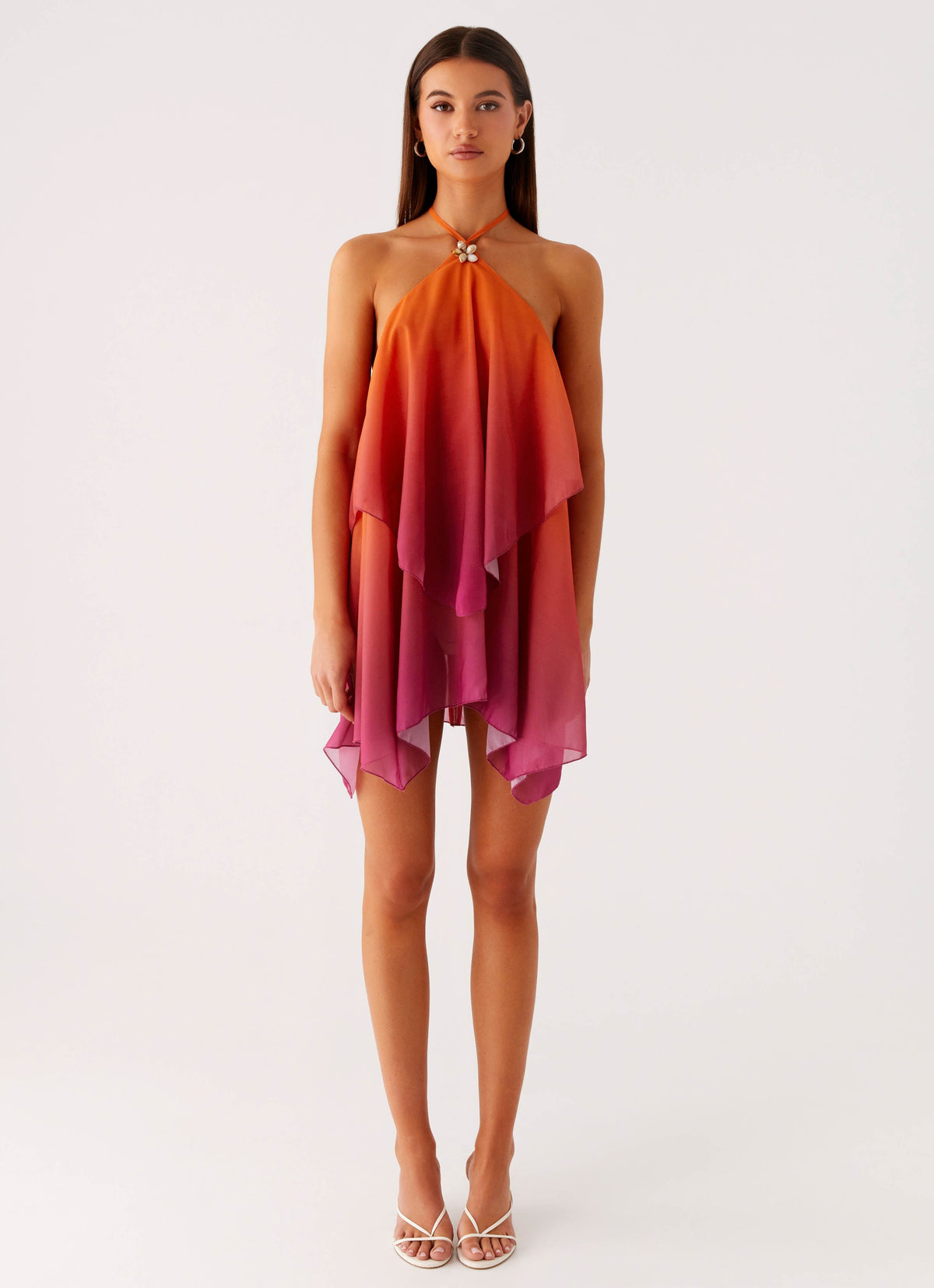 Juliana — Robe courte dégradée à dos nu — Amielle Paris
