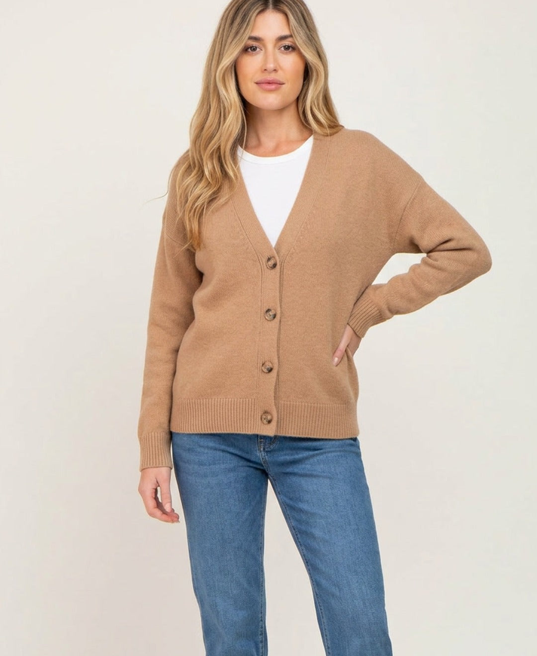 Cardigan en maille douce Thalie — Amielle Paris