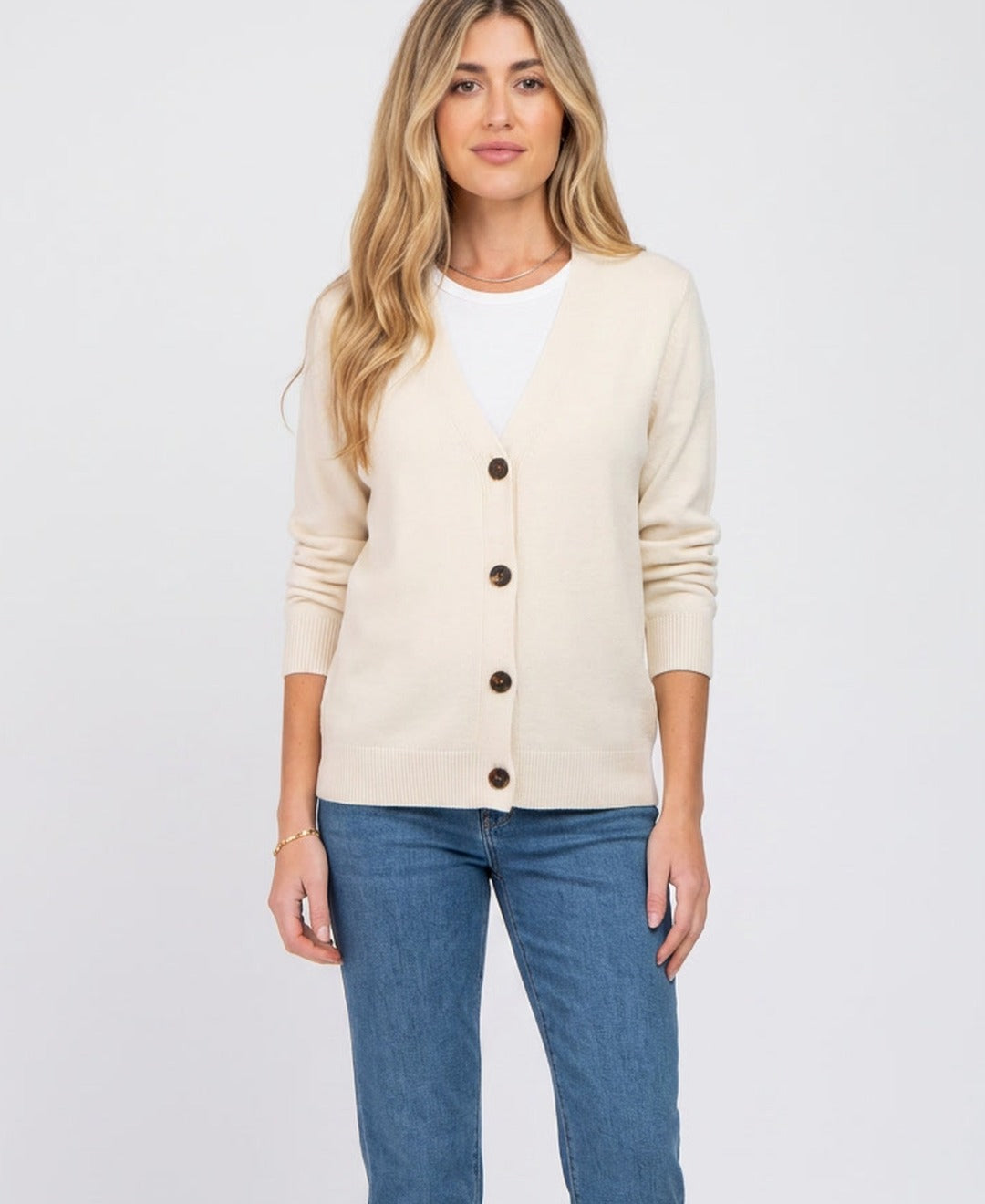 Cardigan boutonné à capuche Zoé — Amielle Paris