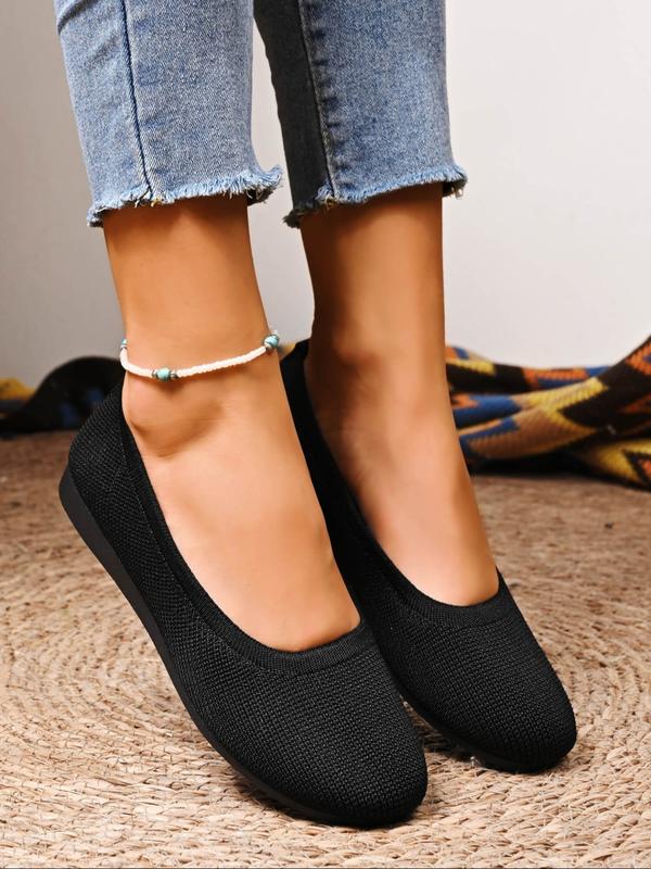 Ballerines en maille à semelle rembourrée — Amielle Paris
