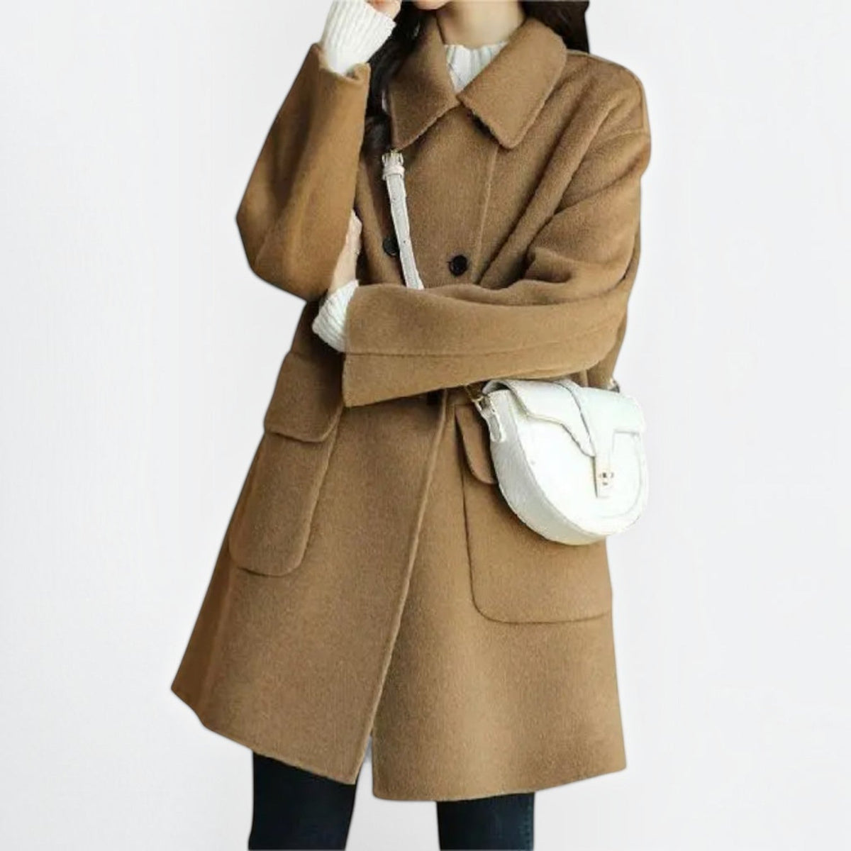 Bérengère | Manteau à double boutonnage