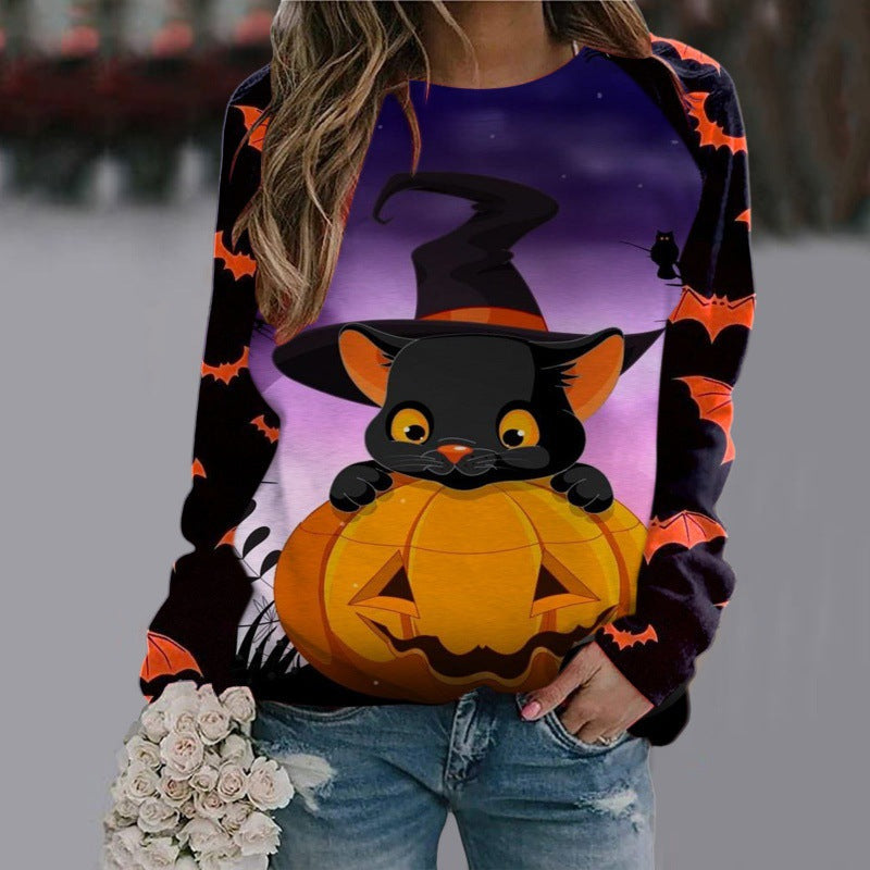Midnight Bat — Sweat à motifs Halloween — vue 7