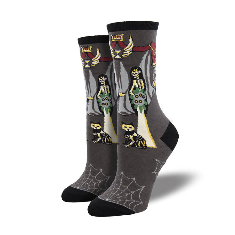 Autumn Cauldron — Chaussettes Halloween — vue 10