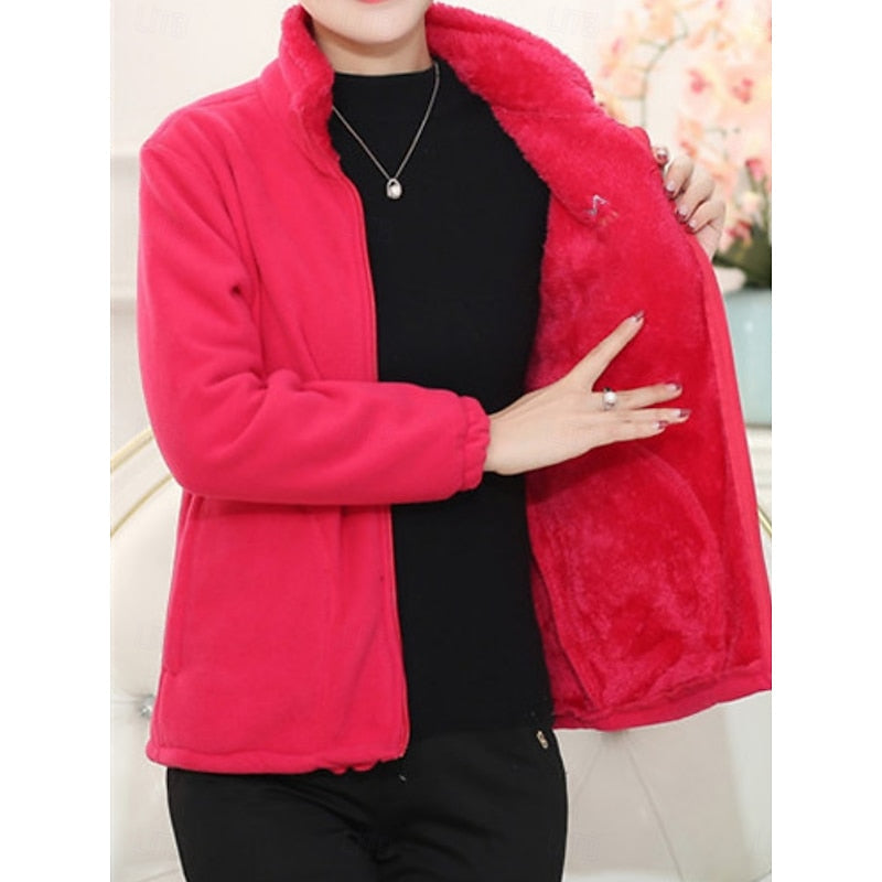 Veste polaire à doublure moelleuse — Amielle Paris