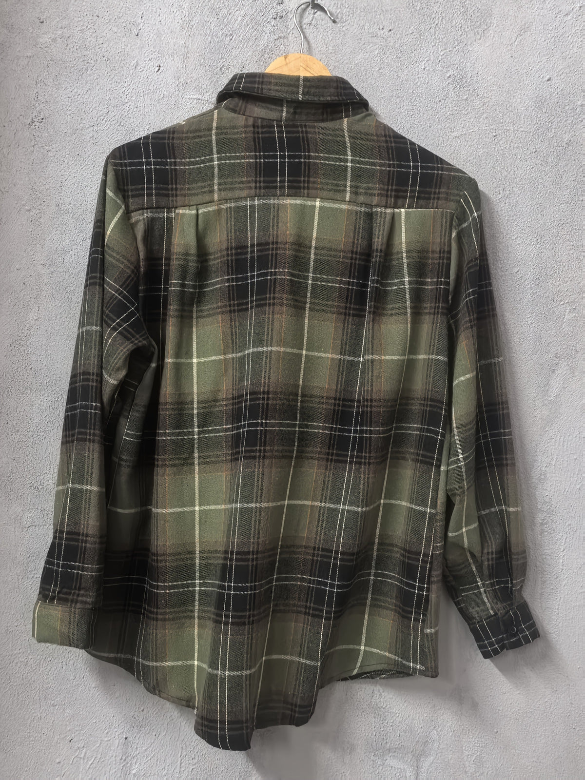Chemise ample en flanelle à carreaux — Amielle Paris