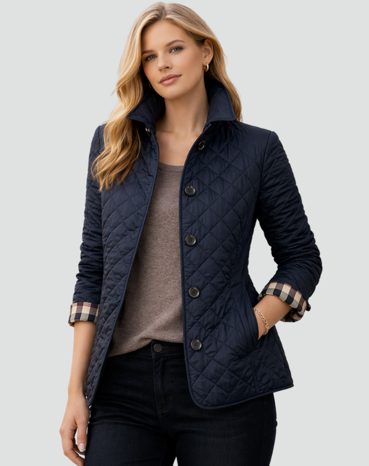 Chayenna — Veste matelassée à col montant — Amielle Paris