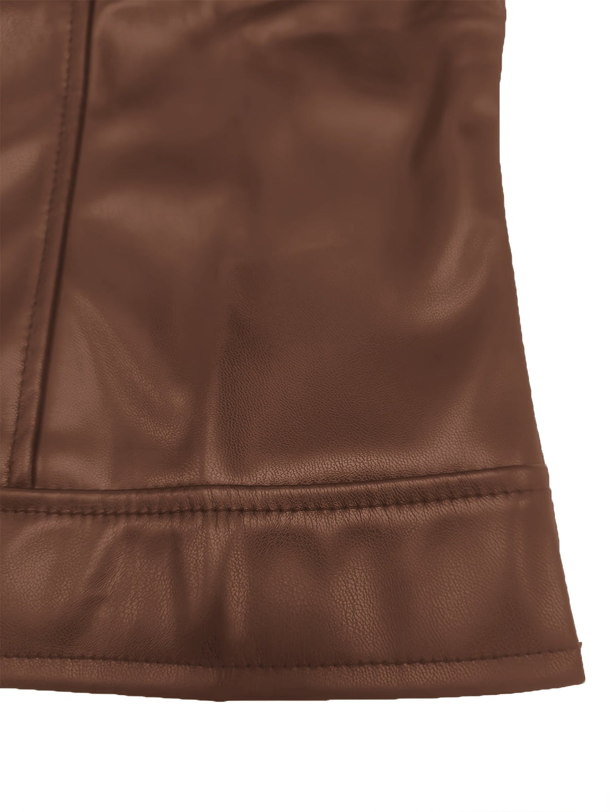 Veste courte style motard à fermeture zippée — Amielle Paris