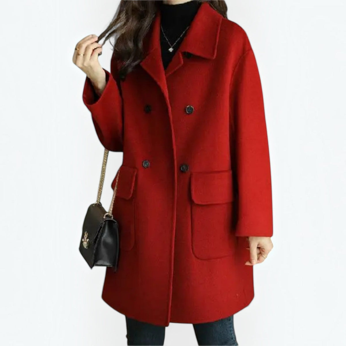Bérengère | Manteau à double boutonnage