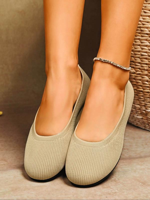 Ballerines en maille à semelle rembourrée — Amielle Paris
