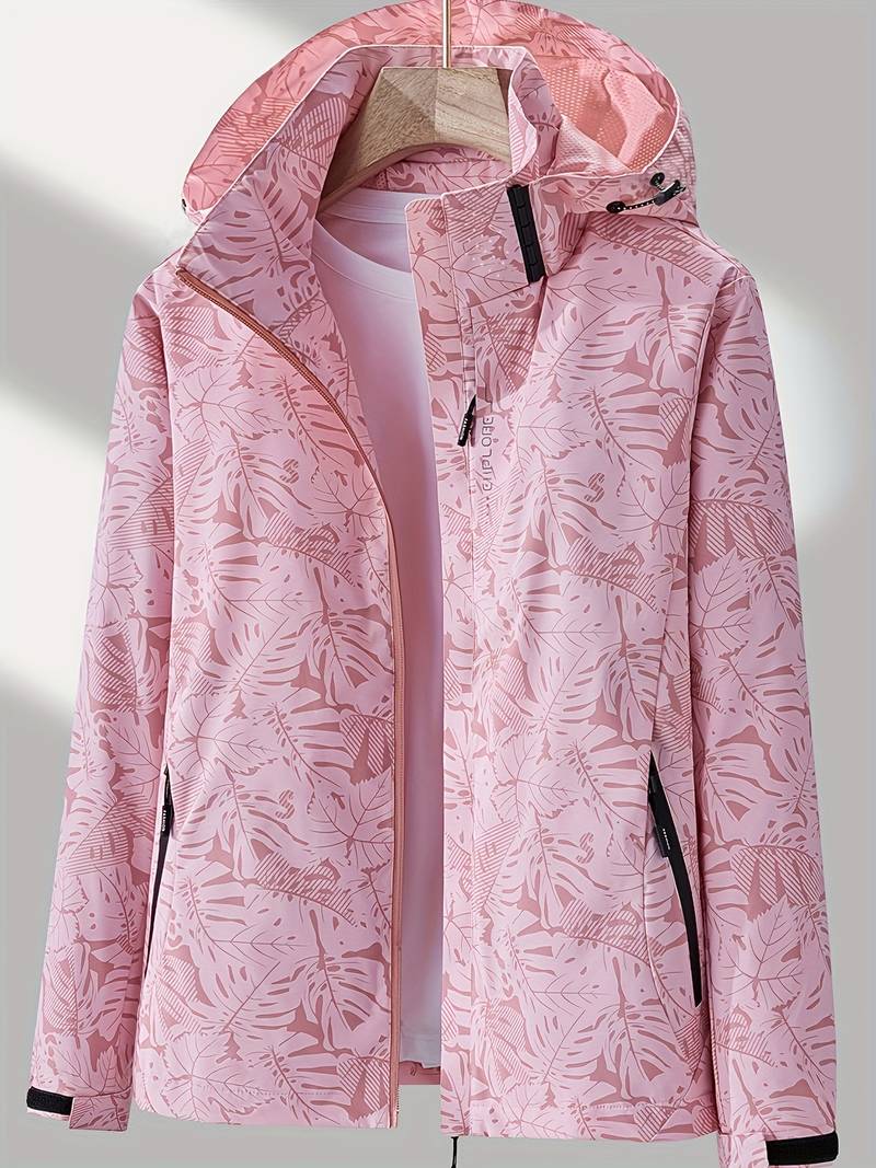 Mia — Veste légère à capuche ajustable — Amielle Paris