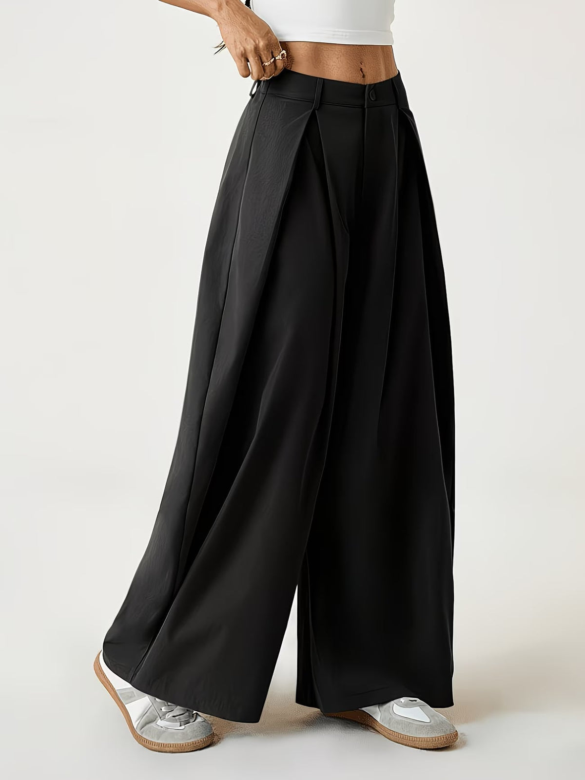 Pantalon très large à pinces — Gwyn — Amielle Paris