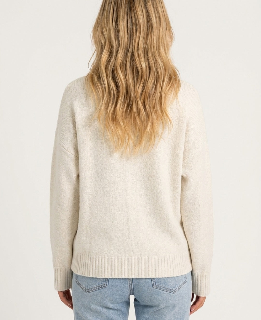 Cardigan zippé à col montant Camille — Amielle Paris
