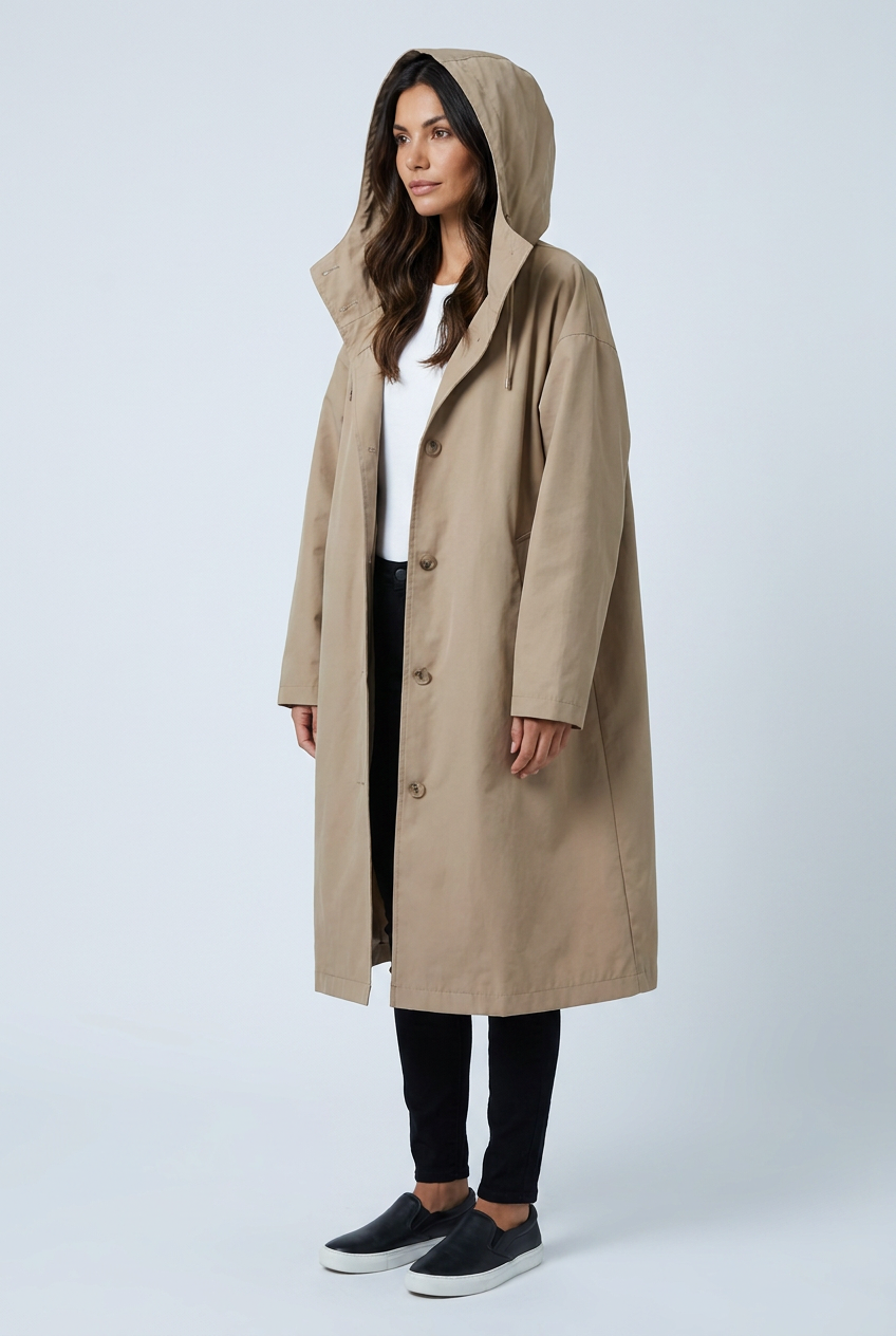 Ezra — Parka longue à capuche — Amielle Paris
